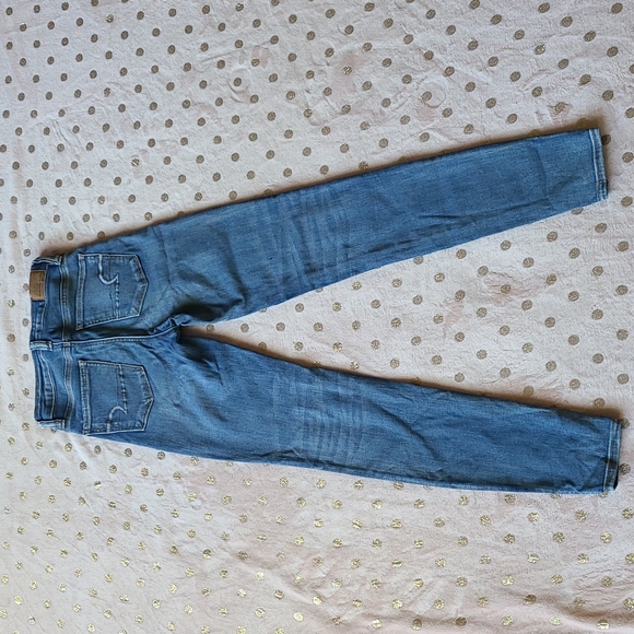 5 button, super high rise American eagle  jegging - Picture 4 of 12
